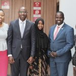 Walter Mongare and Maureen Mutai Visit My Leader Tanzania Offices from State House in 2020